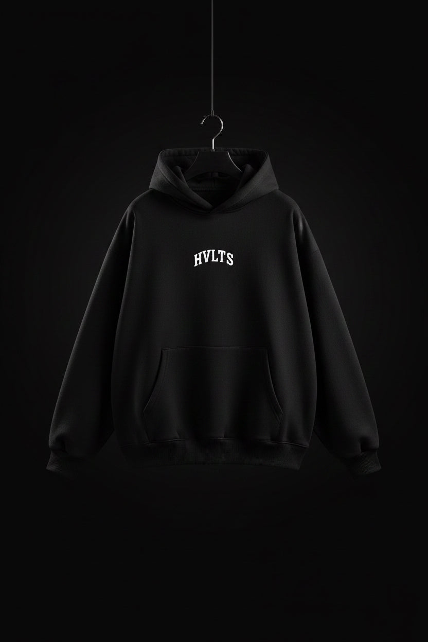 HVLTS Arch Logo Hoodie - Black