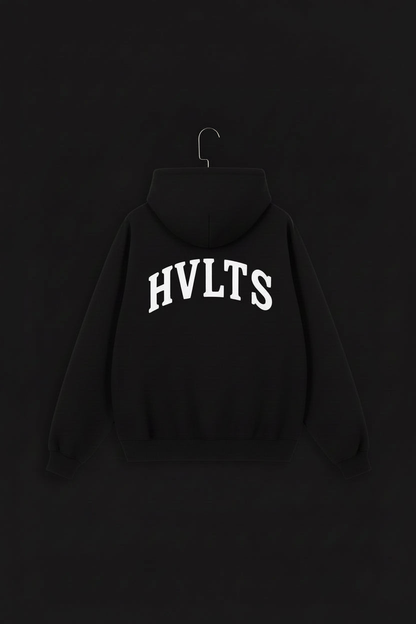 HVLTS Arch Logo Hoodie - Black
